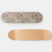 Een Franse Ephemera Design Serie 24 Persoonlijk Skateboard (Horizontaal)