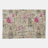 Een Franse Ephemera Design Serie 24 Theedoek (Horizontaal)
