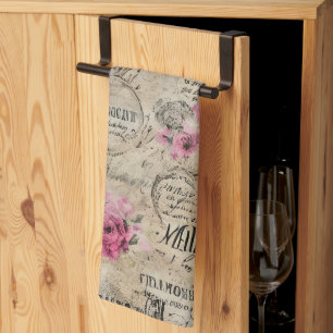 Een Franse Ephemera Design Serie 24 Theedoek