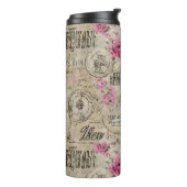 Een Franse Ephemera Design Serie 24 Thermosbeker (Gedraaid links)