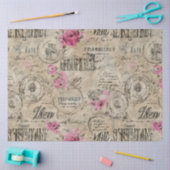 Een Franse Ephemera Design Serie 24 Tissuepapier (Craft)