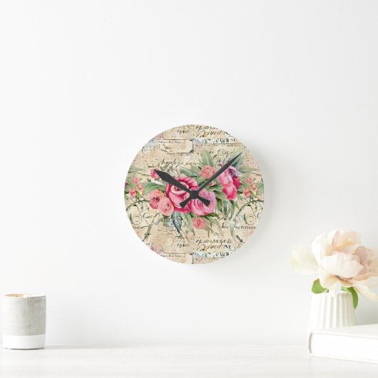 Een Franse Ephemera Design Serie 26 Ronde Klok (Huis)