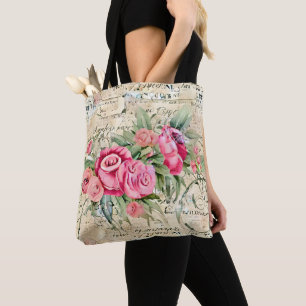 Een Franse Ephemera Design Serie 26 Tote Bag