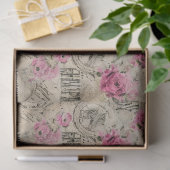Een Franse Ephemera Design Serie 4 Tissuepapier (Geschenk)