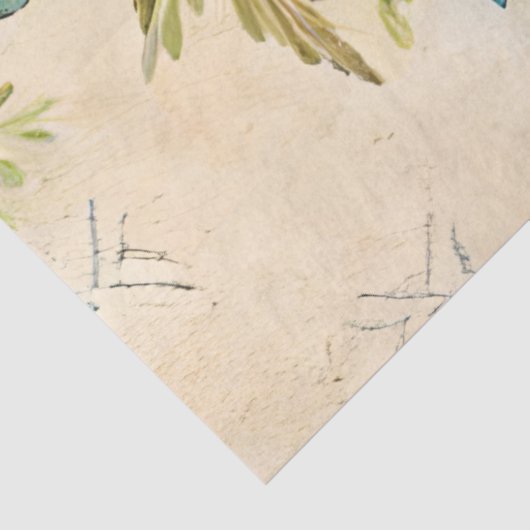 Een Franse Ephemera Design Series 10 Tissuepapier (Detail)