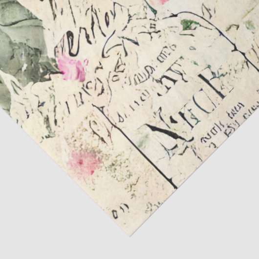 Een Franse Ephemera Design Series 15 Tissuepapier (Detail)