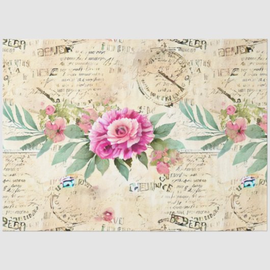 Een Franse Ephemera Design Series 18 Tissuepapier (Voorkant)