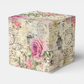 Een Franse Ephemera Design Series 1 Bedankdoosjes (Achterkant)