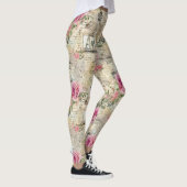 Een Franse Ephemera Design Series 1 Leggings (Rechts)