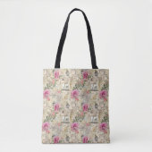 Een Franse Ephemera Design Series 1 Tote Bag (Voorkant)