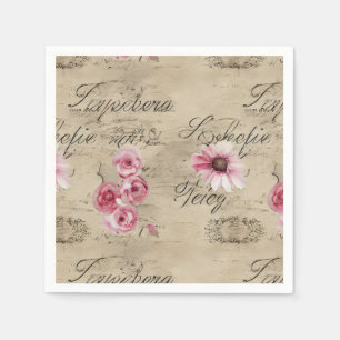 Een Franse Ephemera Design Series 20 Servet