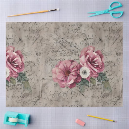 Een Franse Ephemera Design Series 21 Tissuepapier (Craft)