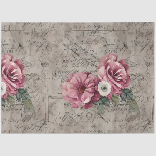 Een Franse Ephemera Design Series 21 Tissuepapier (Voorkant)