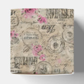 Een Franse Ephemera Design Series 24 Bedankdoosjes (Bovenkant)