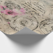 Een Franse Ephemera Design Series 24 Cadeaupapier (Hoek)