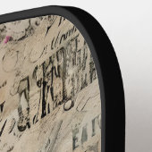 Een Franse Ephemera Design Series 24 Pickleball Paddle (Links Detail)