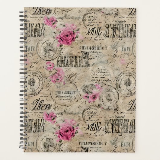 Een Franse Ephemera Design Series 24 Planner (Voorkant)