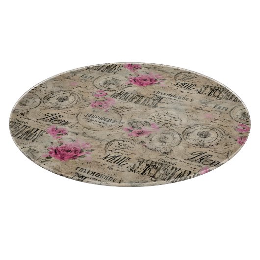 Een Franse Ephemera Design Series 24 Snijplank (Hoek)