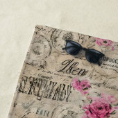 Een Franse Ephemera Design Series 24 Strandlaken (In situ)