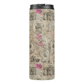 Een Franse Ephemera Design Series 24 Thermosbeker (Achterkant)