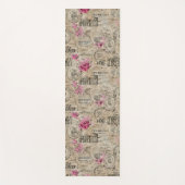 Een Franse Ephemera Design Series 24 Yogamat (Voorkant)