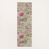 Een Franse Ephemera Design Series 24 Yogamat (Achterkant)