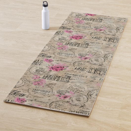 Een Franse Ephemera Design Series 24 Yogamat (In situ)