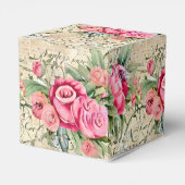 Een Franse Ephemera Design Series 26 Bedankdoosjes (Achterkant)