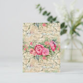 Een Franse Ephemera Design Series 26 Briefkaart (Staand voorkant)