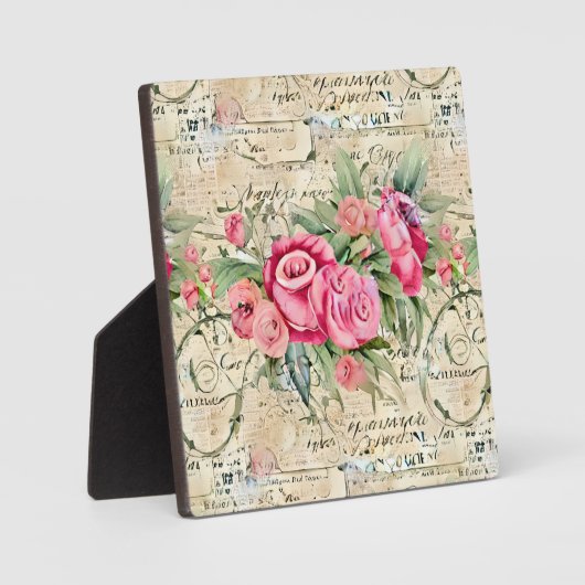 Een Franse Ephemera Design Series 26 Fotoplaat (Voorkant)