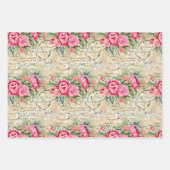 Een Franse Ephemera Design Series 26 Inpakpapier Vel (Voorkant 2)