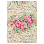 Een Franse Ephemera Design Series 26 Klembord (Achterkant)