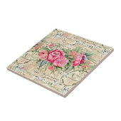 Een Franse Ephemera Design Series 26 Tegeltje (Zijkant)