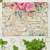 Een Franse Ephemera Design Series 26 Theedoek (Gevouwen)