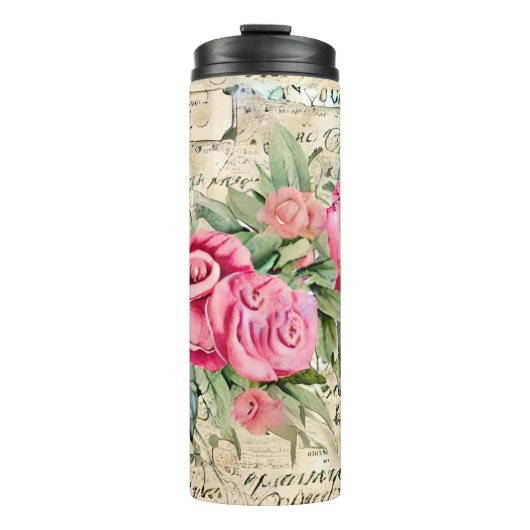 Een Franse Ephemera Design Series 26 Thermosbeker (Voorkant)