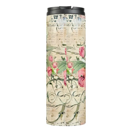 Een Franse Ephemera Design Series 26 Thermosbeker (Achterkant)