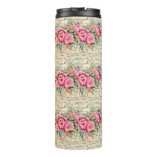 Een Franse Ephemera Design Series 26 Thermosbeker (Achterkant)