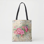 Een Franse Ephemera Design Series 26 Tote Bag (Voorkant)