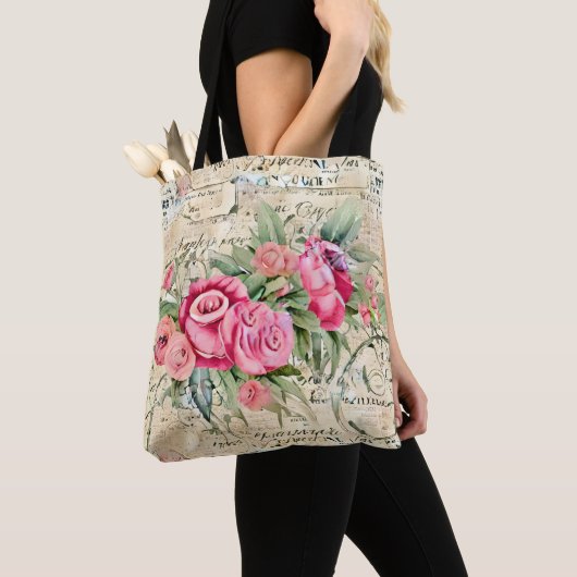 Een Franse Ephemera Design Series 26 Tote Bag (Dichtbij)