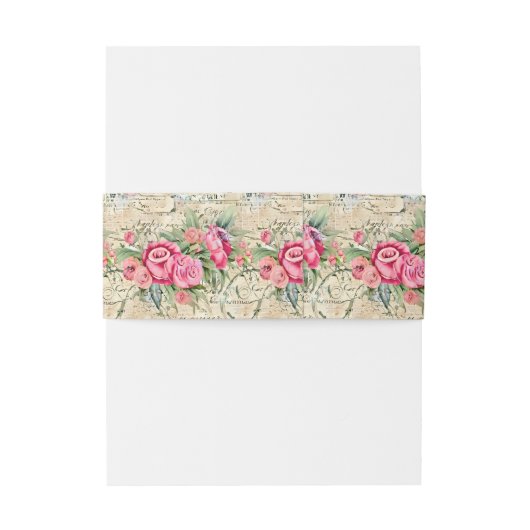 Een Franse Ephemera Design Series 26 Uitnodigingen Wikkel (Achterkant Voorbeeld)