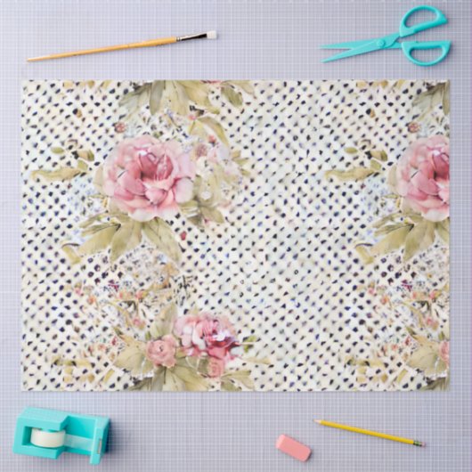 Een Franse Ephemera Design Series 27 Tissuepapier (Craft)