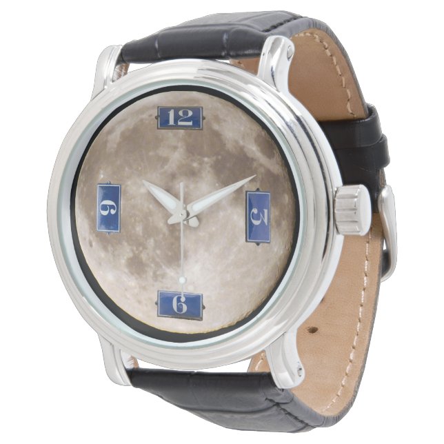 Een Franse maan Horloge (Gekanteld)