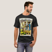 Een Franse piratenillustratie T-shirt (Voorkant volledig)