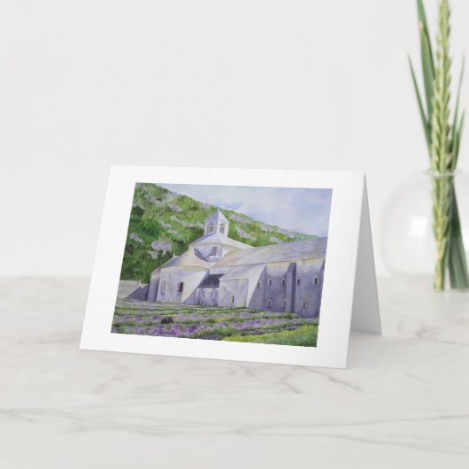 Een frater op het werk kaart (Voorkant)