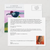 Een freed Woman's Dance (postkaart) Briefkaart (Voorkant / Achterkant)