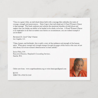 Een freed Woman's Dance (postkaart) Briefkaart