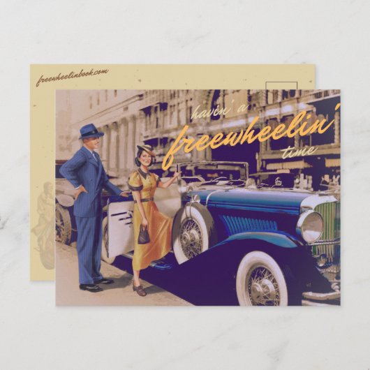 Een Freewheelin' Time Briefkaart (Voorkant / Achterkant)