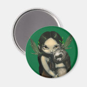 "Een fret en zijn fee" magneet (Voorkant / Achterkant)