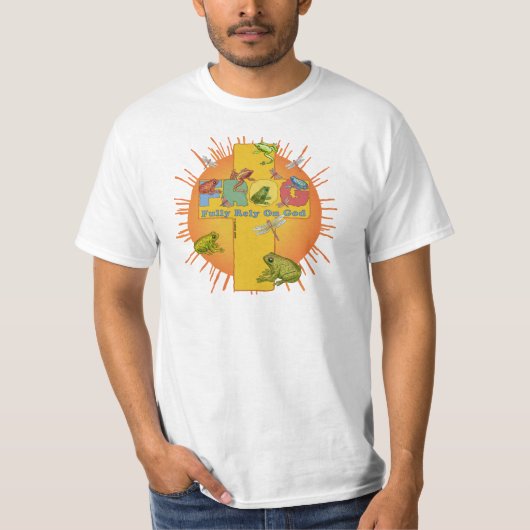 Een FROG Christelijk Cross T-shirt (Voorkant)