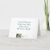 Een Frog'sWishForYour Verjaardag… Kaart (Achterkant)